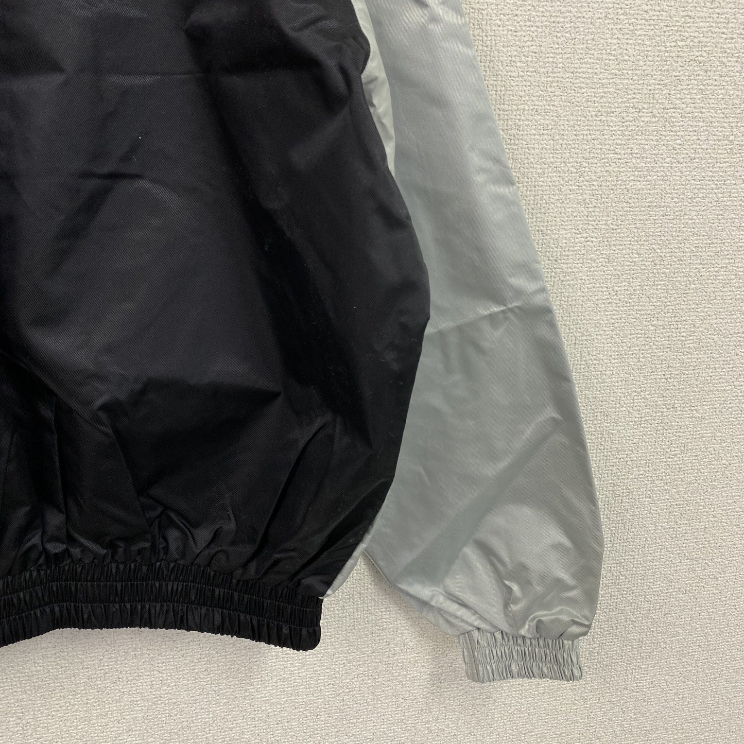 SUPER DRY　アサヒスーパードライ　フルスナップジャケット　シルバー　Lサイズ