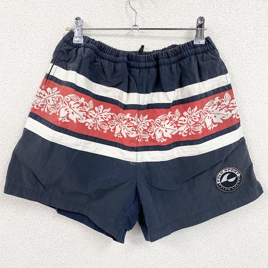 90s　POLO SPORT　ポロスポーツ　スイムショーツ　ハーフパンツ/ショートパンツ　紺　ネイビー　Lサイズ