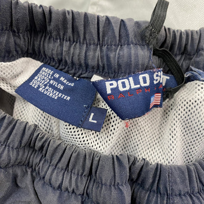 90s　POLO SPORT　ポロスポーツ　スイムショーツ　ハーフパンツ/ショートパンツ　紺　ネイビー　Lサイズ