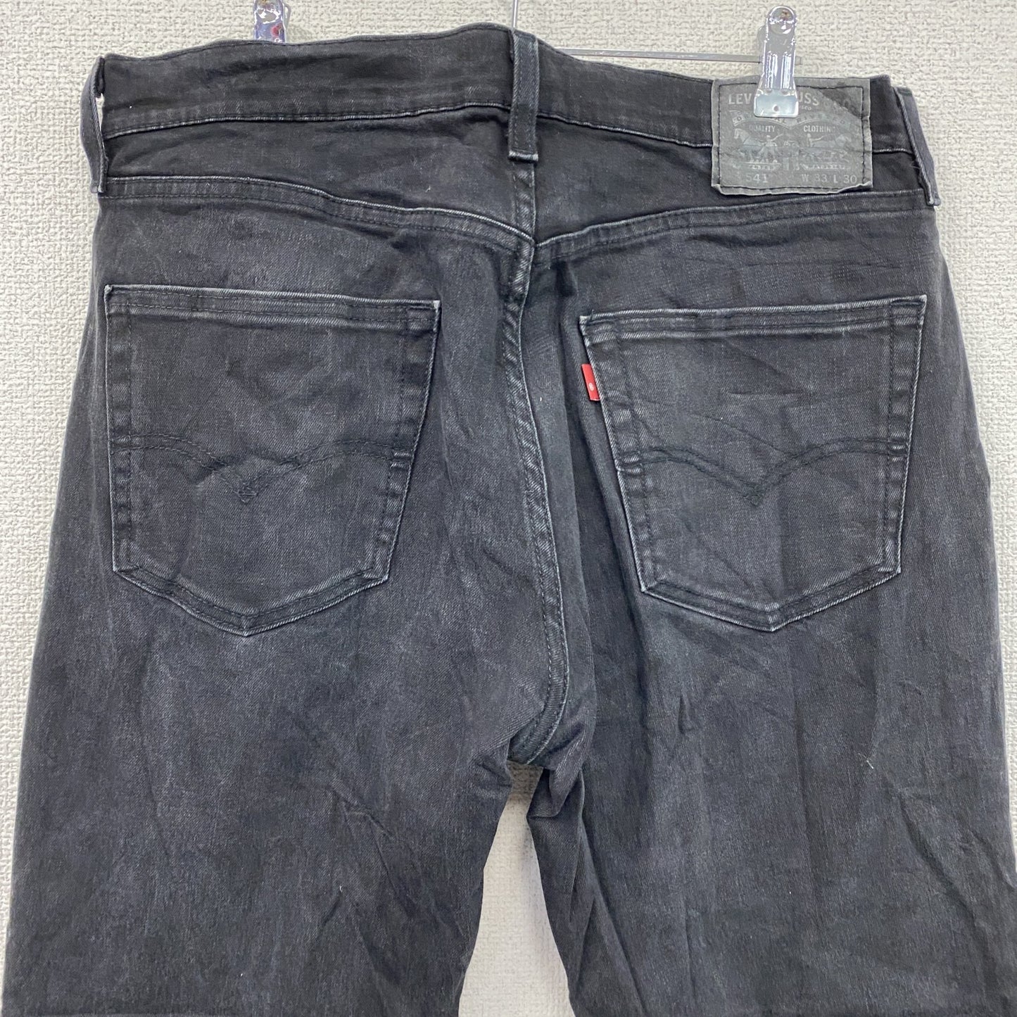Levi’ｓ　リーバイス　541　デニムパンツ/ジーンズ　ジップフライ　黒　ブラック　W33サイズ