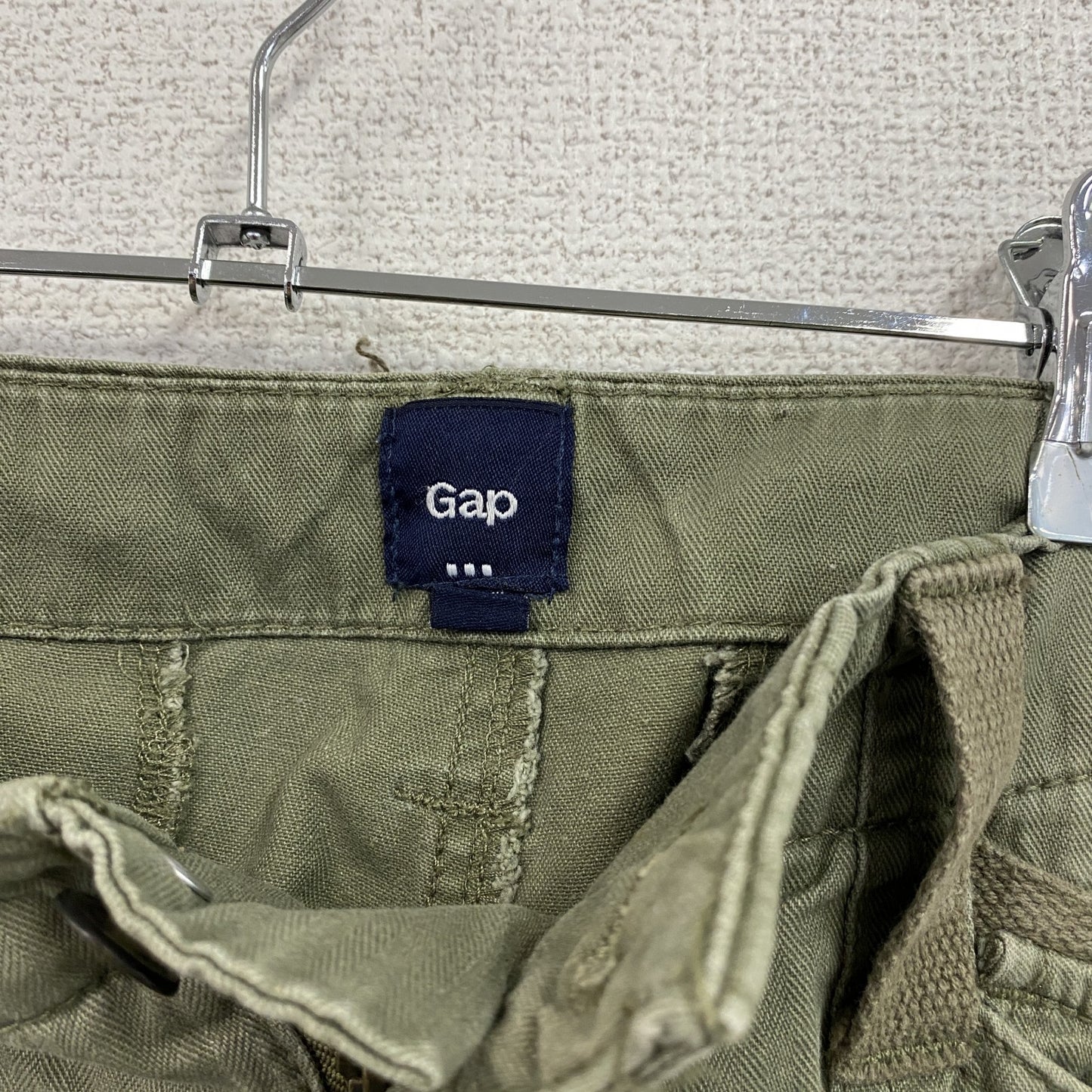 GAP　ギャップ　カーゴパンツ　ミリタリーパンツ　ミリタリー　カーキ　