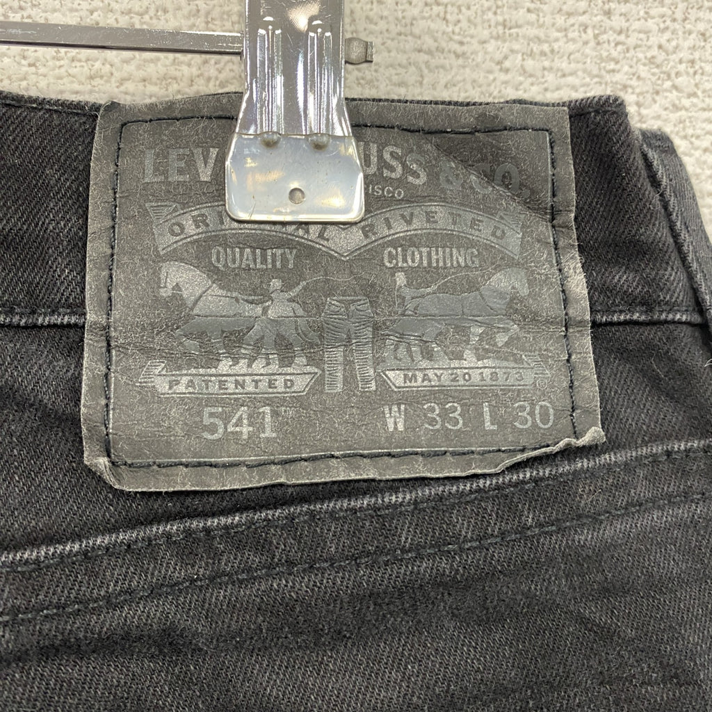Levi’ｓ　リーバイス　541　デニムパンツ/ジーンズ　ジップフライ　黒　ブラック　W33サイズ
