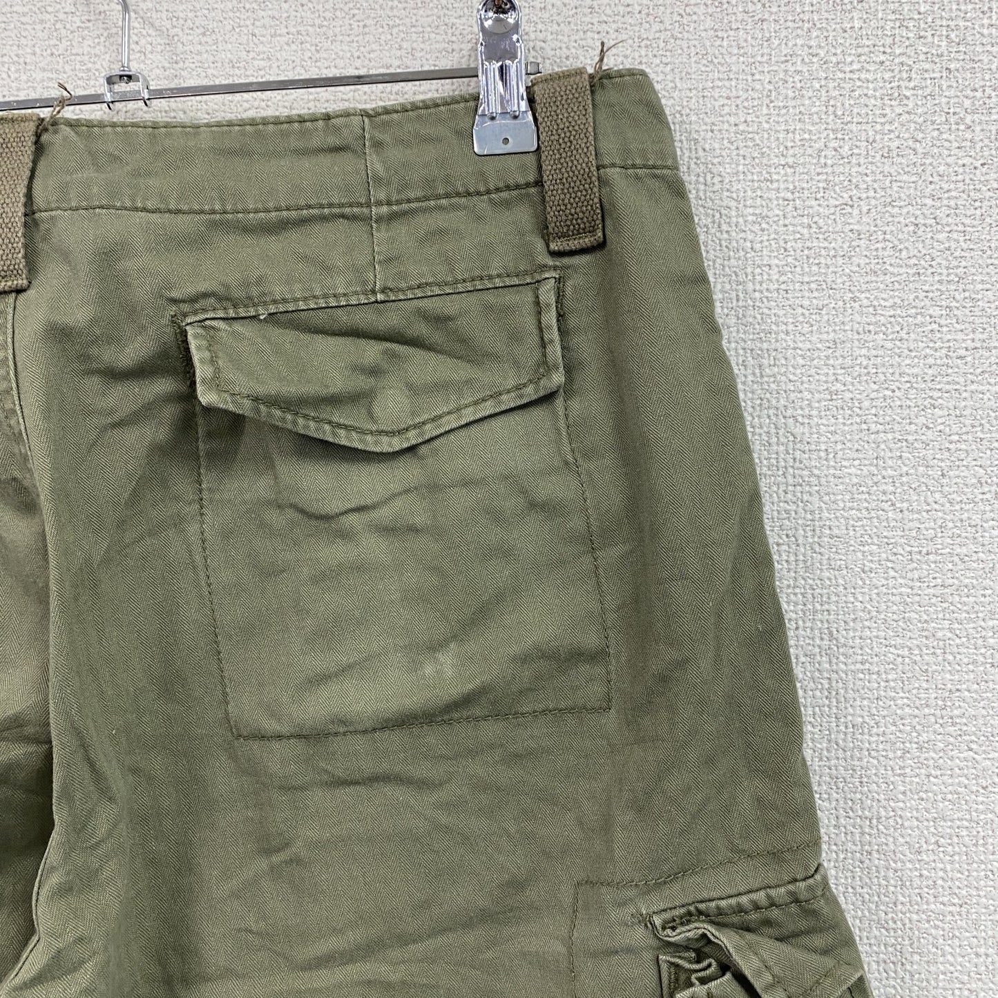 GAP　ギャップ　カーゴパンツ　ミリタリーパンツ　ミリタリー　カーキ　