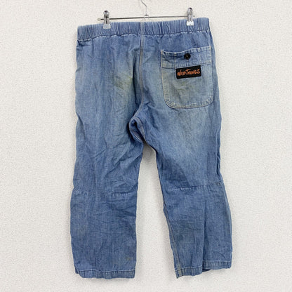 WILD THINGS　KATO’　ワイルドシングス　デニムクライミングパンツ　縦落ち　インディゴ　Lサイズ