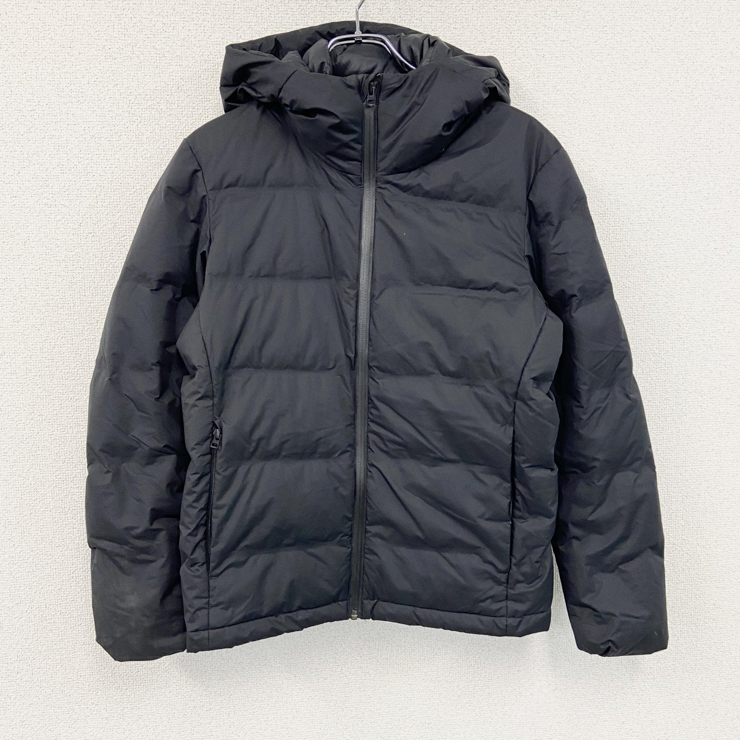 UNIQLO　ユニクロ　ダウンジャケット　ダウン90%　黒　ブラック　Sサイズ