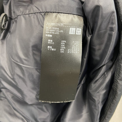 UNIQLO　ユニクロ　ダウンジャケット　ダウン90%　黒　ブラック　Sサイズ