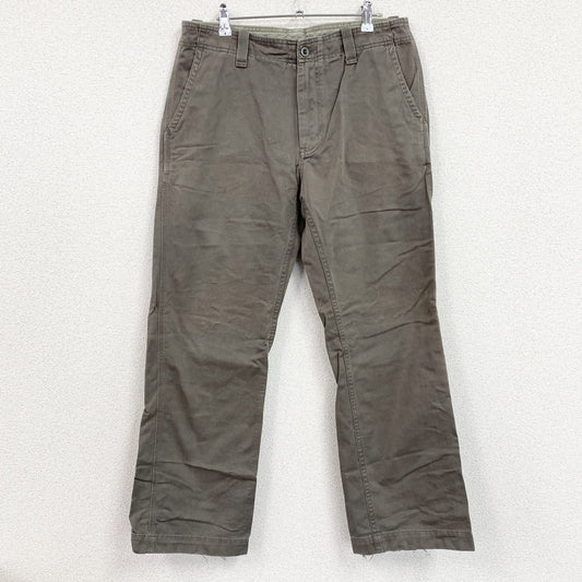 GAP　ギャップ　スラックス　チノパン　ブーツカット　カーキグレー