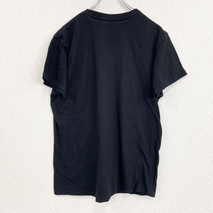 古着 used　B.L.G.　半袖プリントTシャツ　ノートリアス　ラップ　クルーネック　レトロデザイン　黒　ブラック　Lサイズ