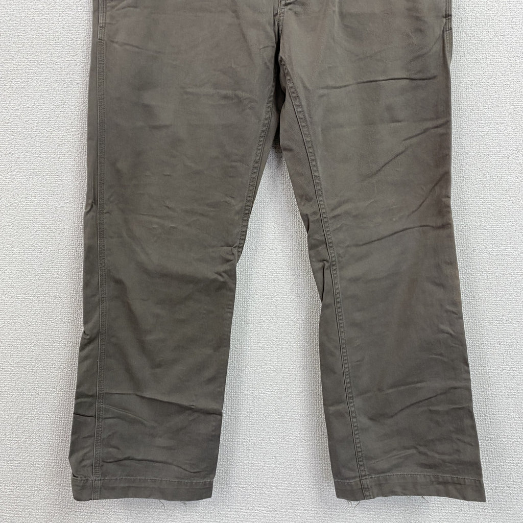 GAP　ギャップ　スラックス　チノパン　ブーツカット　カーキグレー