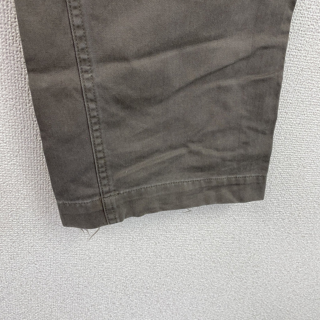 GAP　ギャップ　スラックス　チノパン　ブーツカット　カーキグレー
