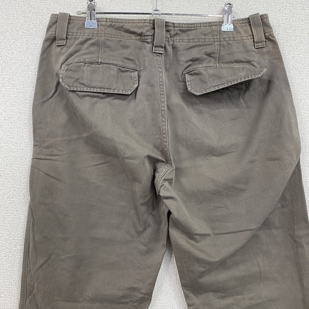 GAP　ギャップ　スラックス　チノパン　ブーツカット　カーキグレー