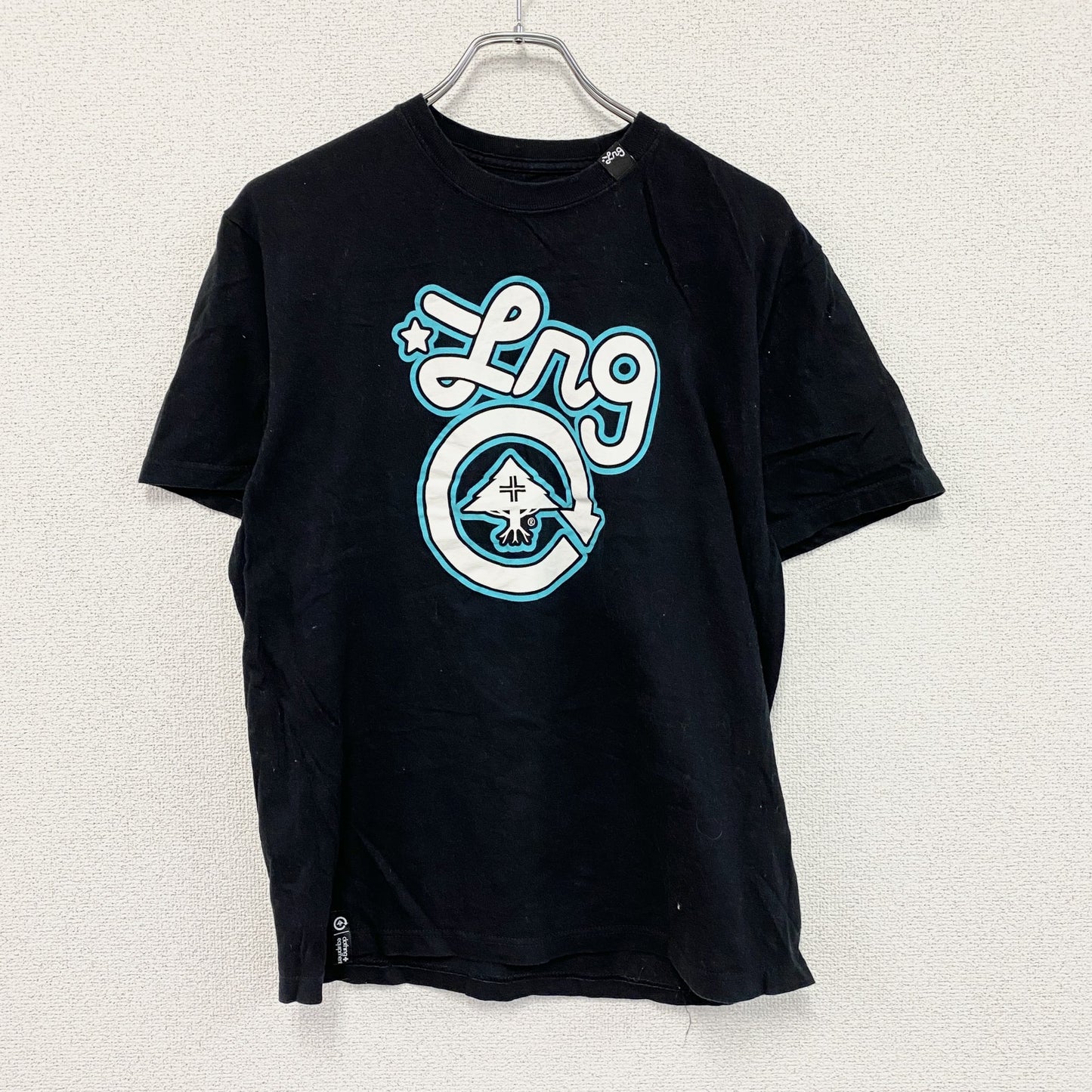 LRG　エルアールジー　半袖プリントTシャツ　黒　ブラック　Mサイズ　