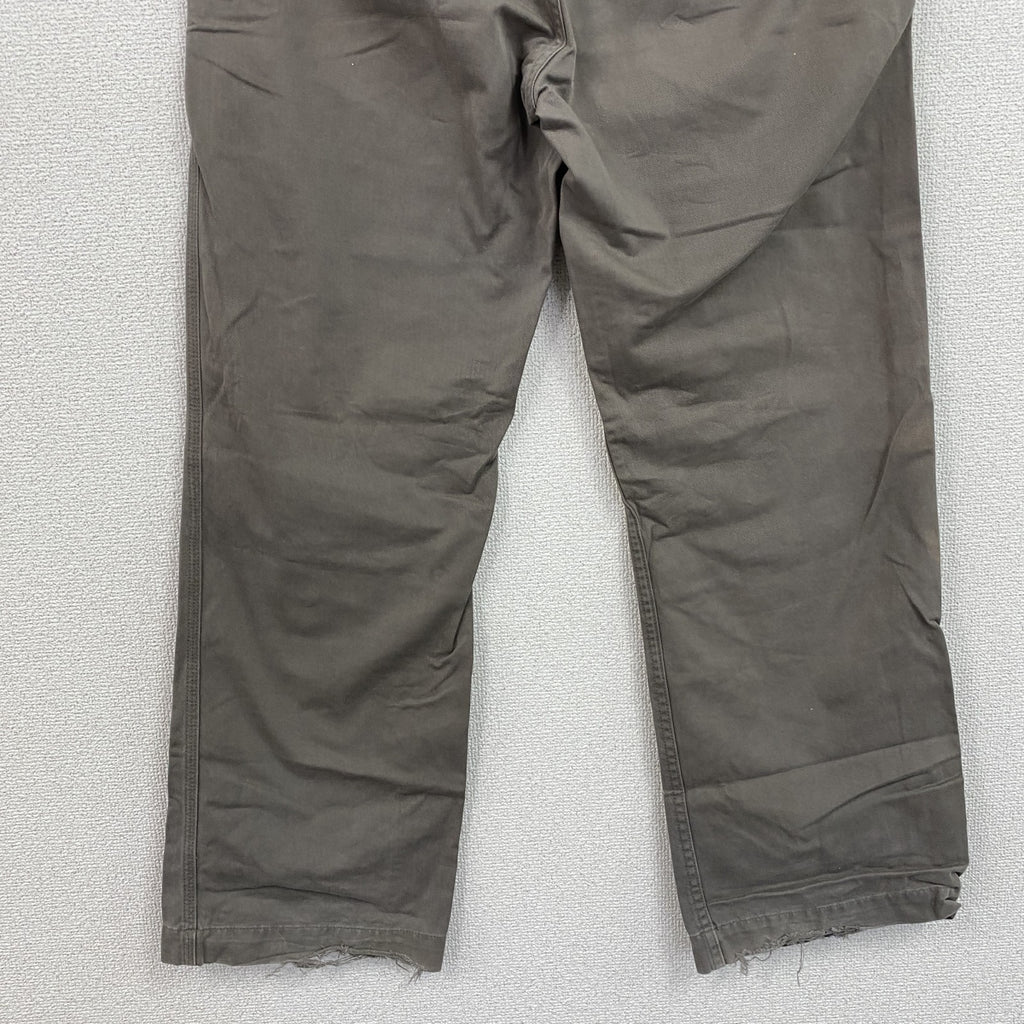 GAP　ギャップ　スラックス　チノパン　ブーツカット　カーキグレー