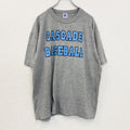 ～90s　RUSSELL ATHLETIC　ラッセルアスレティック　半袖両面プリントTシャツ　XLサイズ