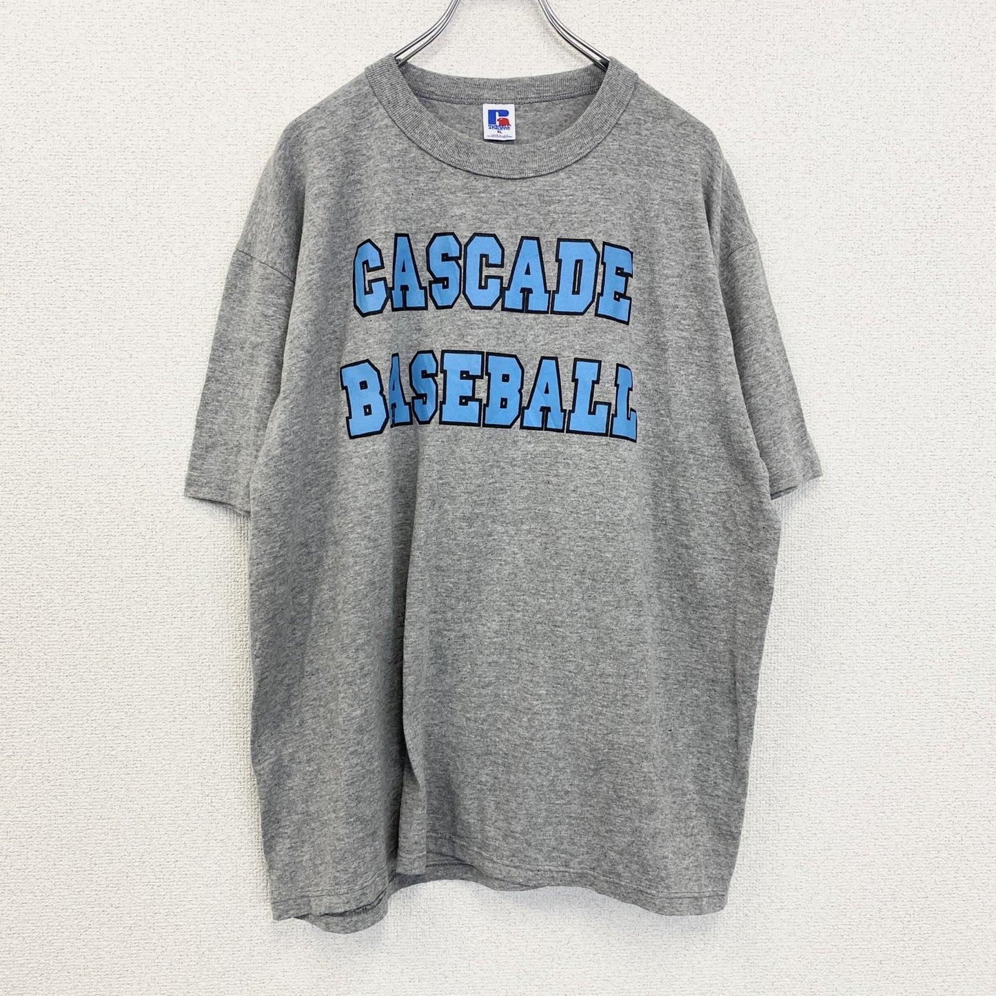 ～90s　RUSSELL ATHLETIC　ラッセルアスレティック　半袖両面プリントTシャツ　XLサイズ