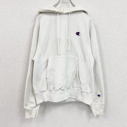 Champion　チャンピオン　リバースウィーブ　スウェットパーカー/フーディー　白　ホワイト　Sサイズ