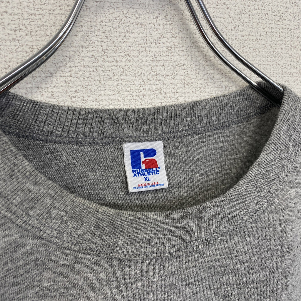～90s　RUSSELL ATHLETIC　ラッセルアスレティック　半袖両面プリントTシャツ　XLサイズ