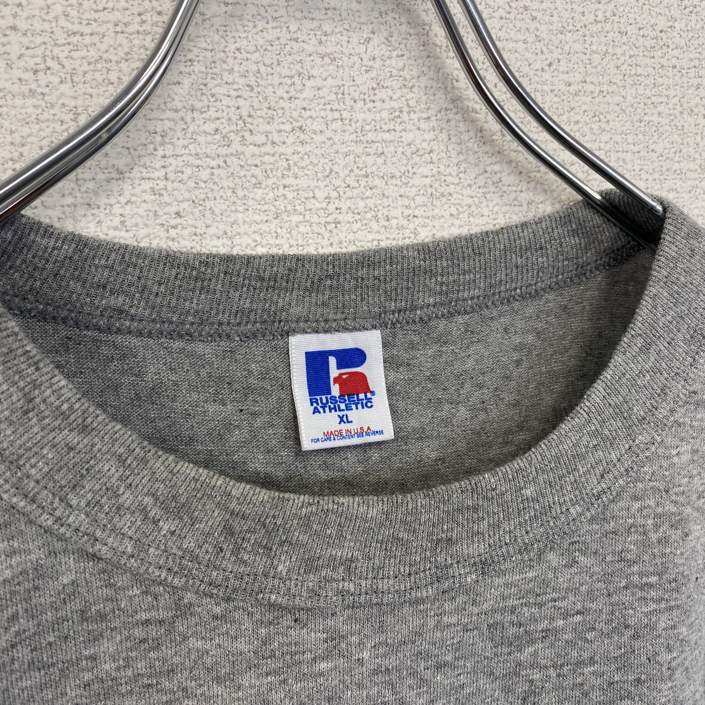 ～90s　RUSSELL ATHLETIC　ラッセルアスレティック　半袖両面プリントTシャツ　XLサイズ