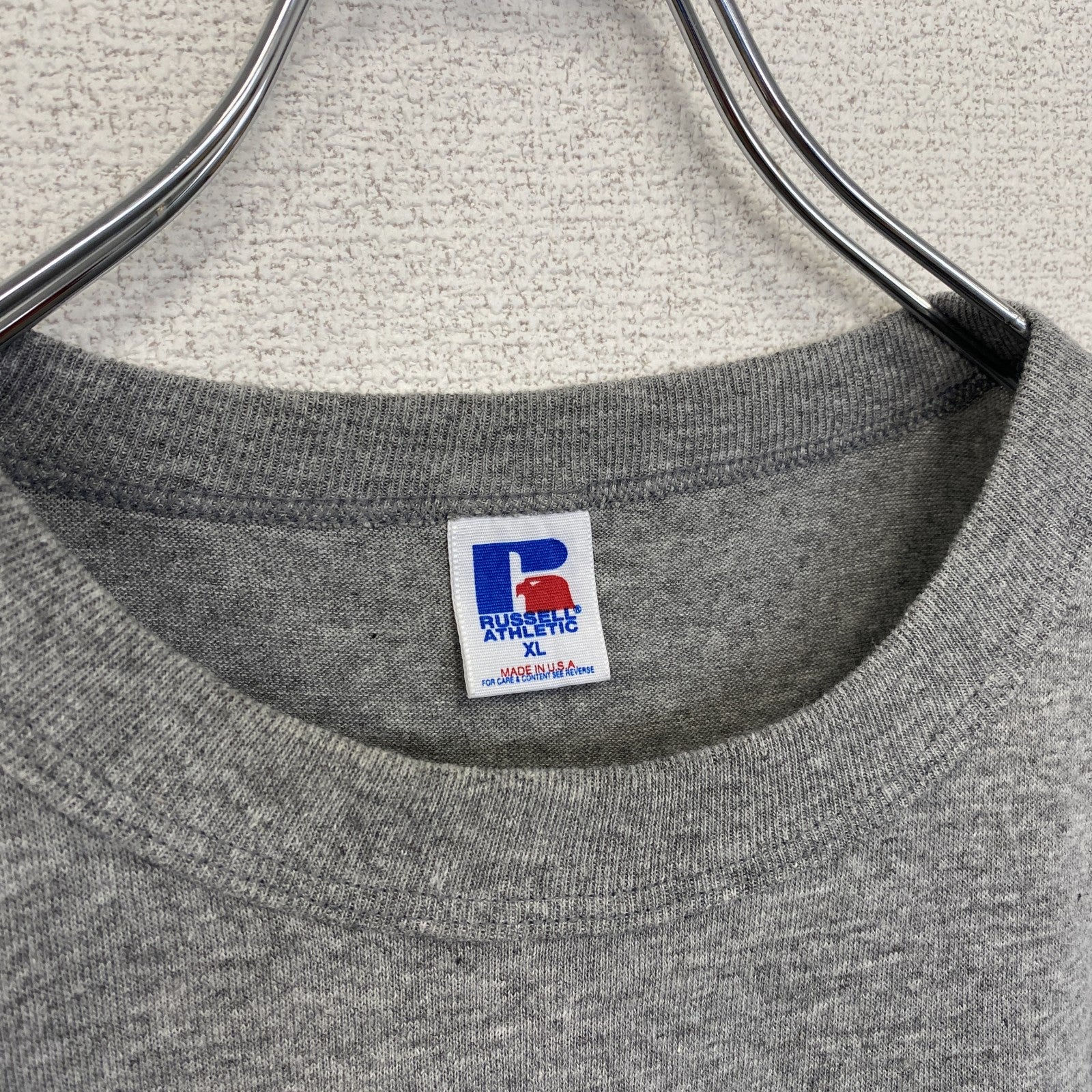 ～90s　RUSSELL ATHLETIC　ラッセルアスレティック　半袖両面プリントTシャツ　XLサイズ