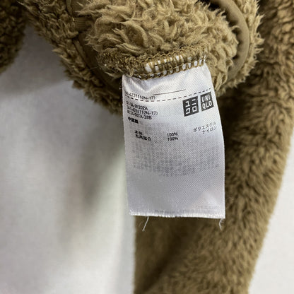 UNIQLO　ユニクロ　Engineered Garments　エンジニアガーメンツ　フリースプルオーバージャケット　茶色　ブラウン　Lサイズ　