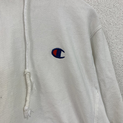 Champion　チャンピオン　リバースウィーブ　スウェットパーカー/フーディー　白　ホワイト　Sサイズ