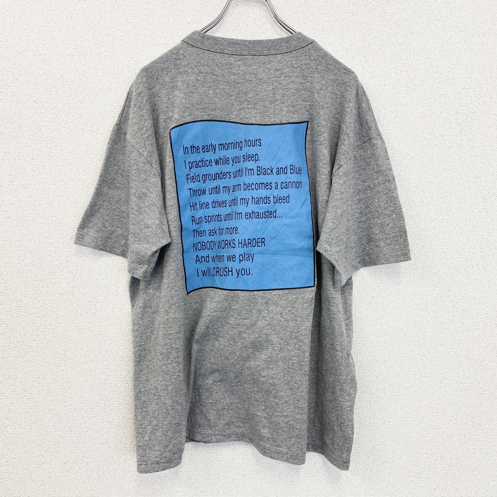 ～90s　RUSSELL ATHLETIC　ラッセルアスレティック　半袖両面プリントTシャツ　XLサイズ