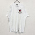 90s　ONEITA　オニータ　半袖プリントTシャツ　ヴィンテージ　シングルステッチ　白　ホワイト　XLサイズ