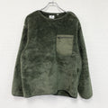 UNIQLO　ユニクロ　Engineered Garments　エンジニアガーメンツ　フリースプルオーバージャケット　オリーブ　Lサイズ