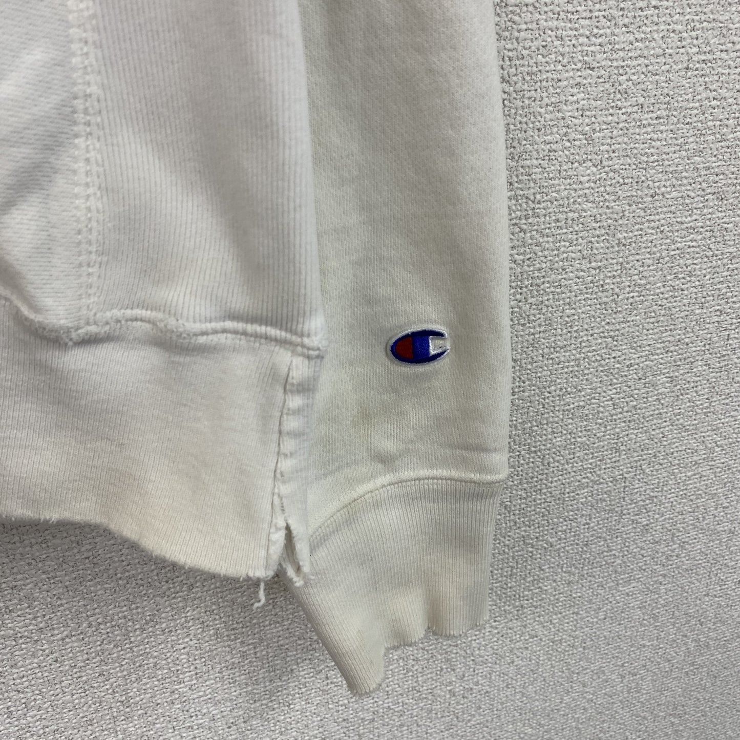 Champion　チャンピオン　リバースウィーブ　スウェットパーカー/フーディー　白　ホワイト　Sサイズ