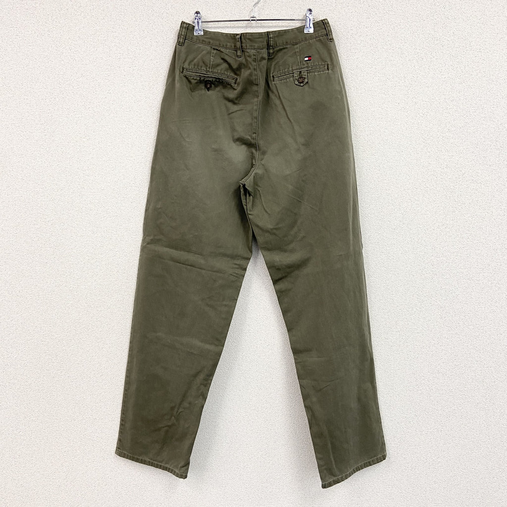 TOMMY HILFIGER　トミーヒルフィガー　チノパン　カーキー　W33サイズ