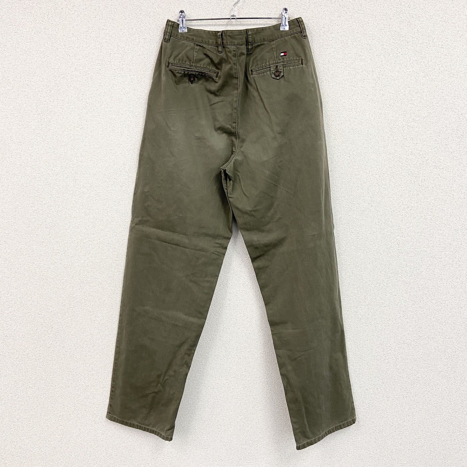 TOMMY HILFIGER　トミーヒルフィガー　チノパン　カーキー　W33サイズ