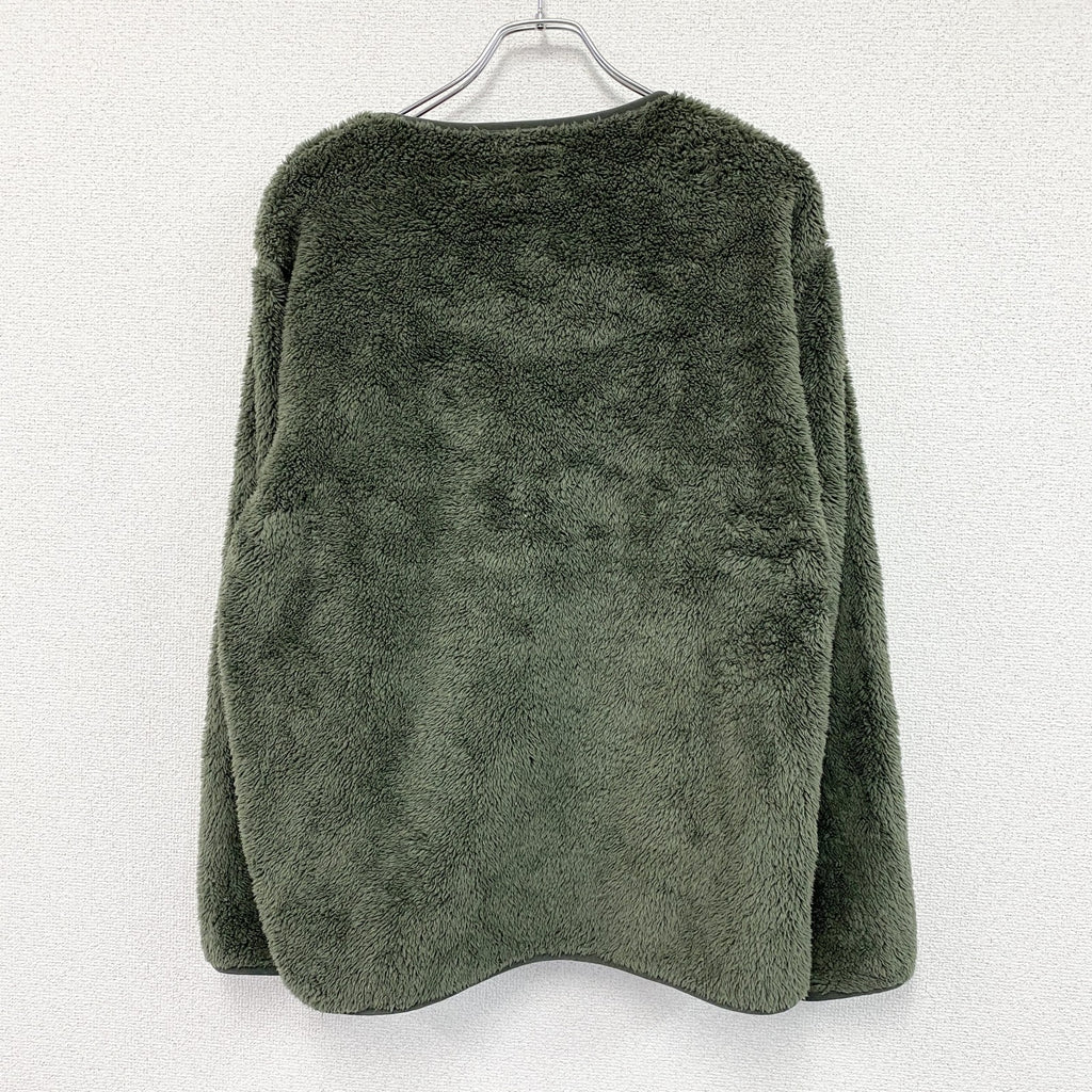 UNIQLO　ユニクロ　Engineered Garments　エンジニアガーメンツ　フリースプルオーバージャケット　オリーブ　Lサイズ