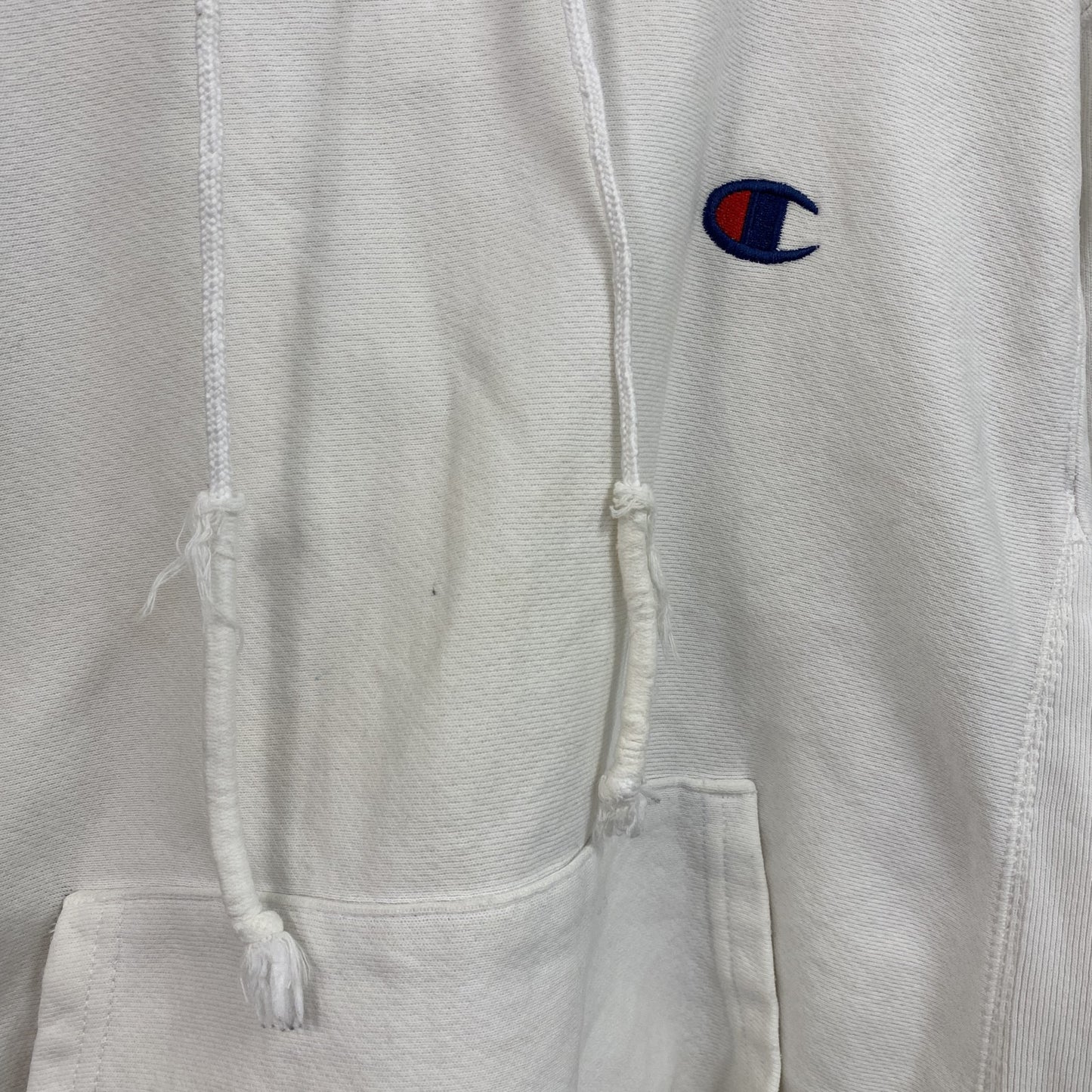 Champion　チャンピオン　リバースウィーブ　スウェットパーカー/フーディー　白　ホワイト　Sサイズ