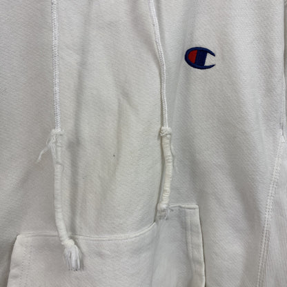 Champion　チャンピオン　リバースウィーブ　スウェットパーカー/フーディー　白　ホワイト　Sサイズ