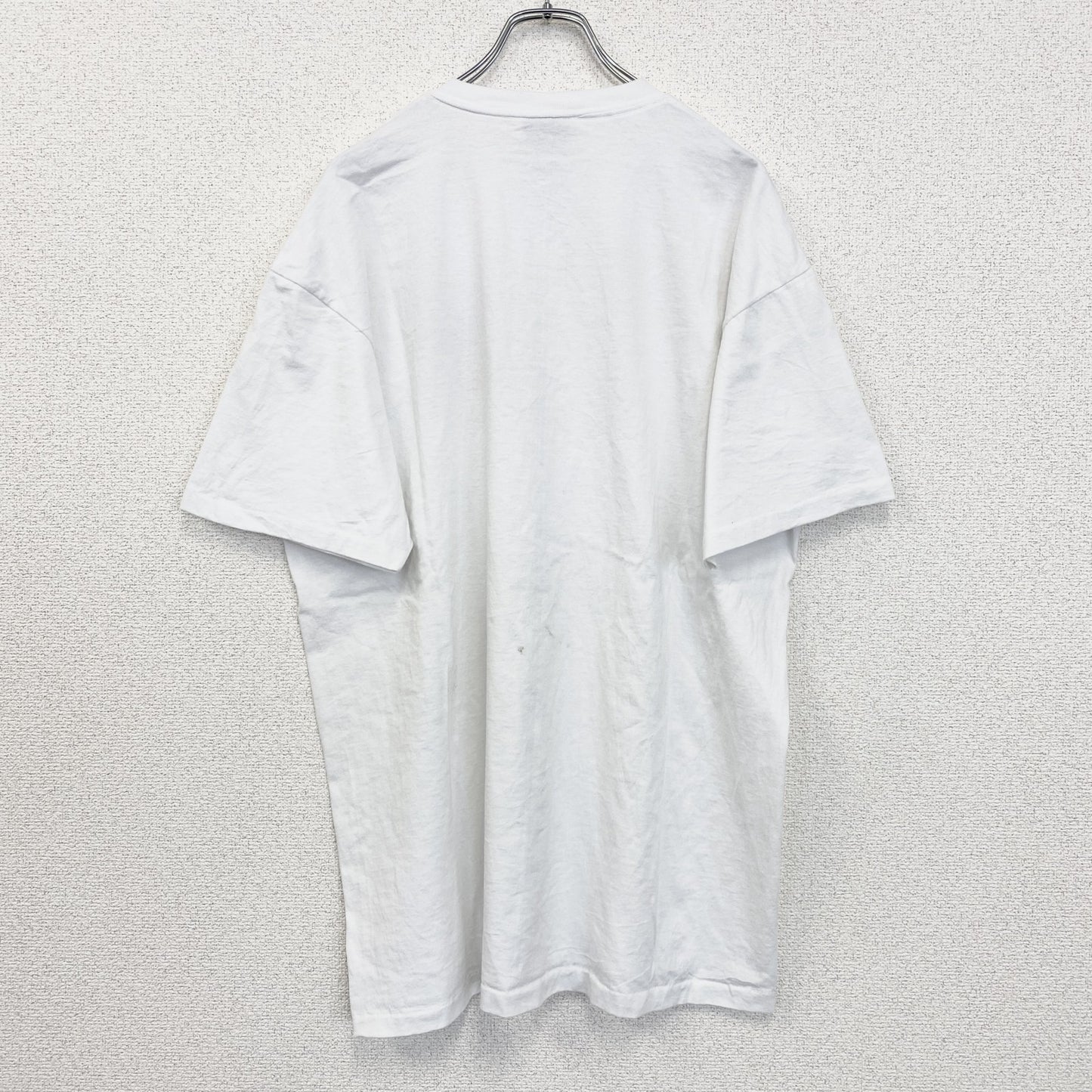 90s　ONEITA　オニータ　半袖プリントTシャツ　ヴィンテージ　シングルステッチ　白　ホワイト　XLサイズ