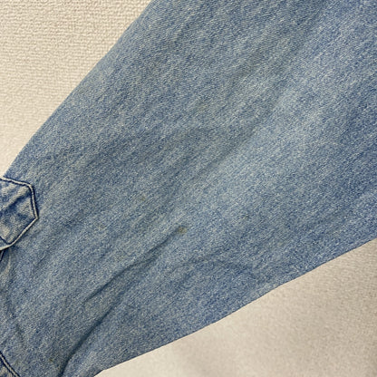 RALPH LAUREN　ラルフローレン　長袖デニムシャツ　ボタンダウンデニムシャツ　フェード　インディゴ　12サイズ