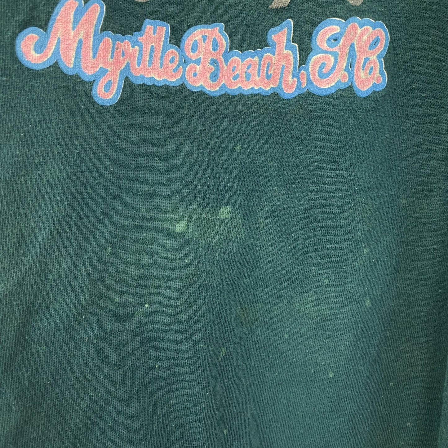 ～90s　Studebacker's　半袖プリントTシャツ　ダンスクラブ　シングルステッチ　ヴィンテージ　緑　グリーン　Lサイズ