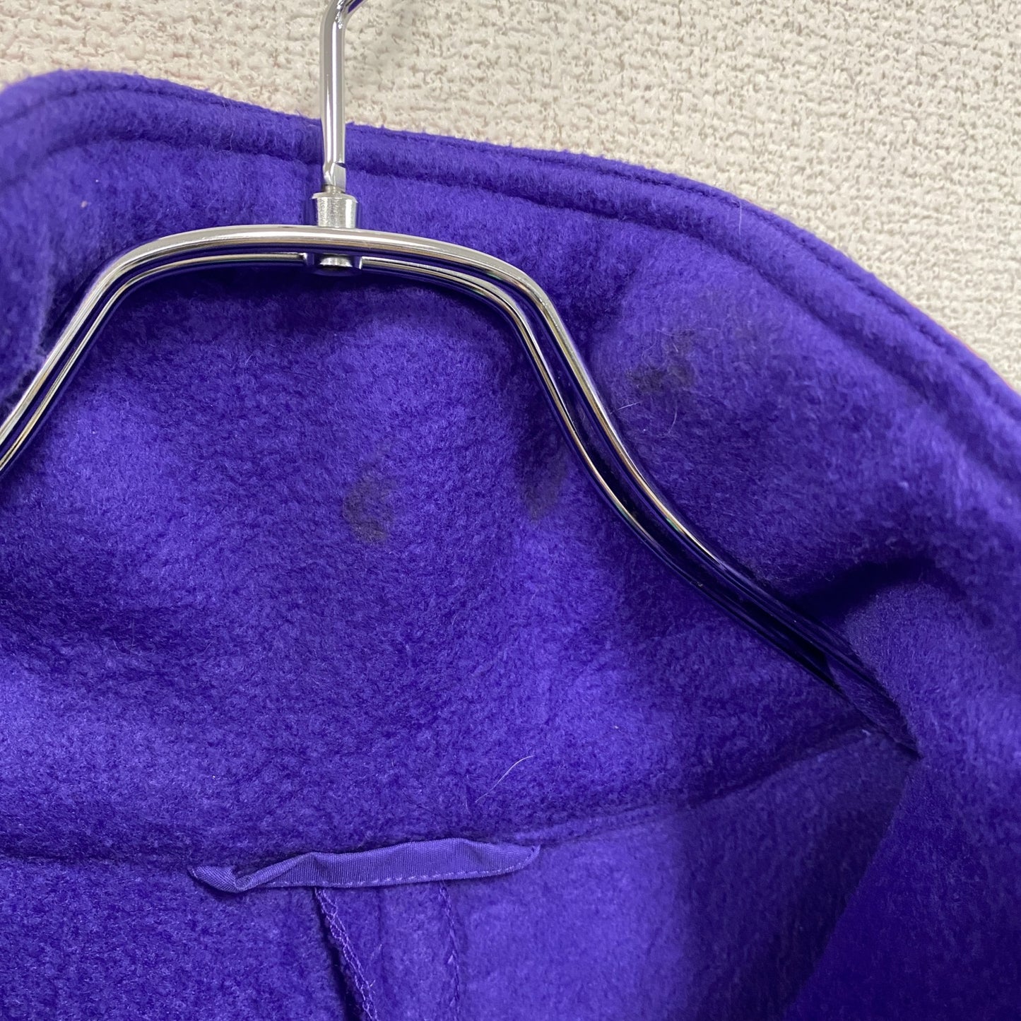 90s～　Sport ESSENTIAL　ハーフジップフリースプルオーバー　ヴィンテージ　マルチカラー　紫　パープル　Lサイズ