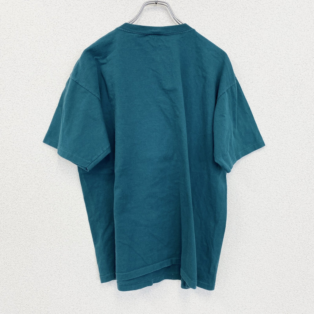 ～90s　Studebacker's　半袖プリントTシャツ　ダンスクラブ　シングルステッチ　ヴィンテージ　緑　グリーン　Lサイズ