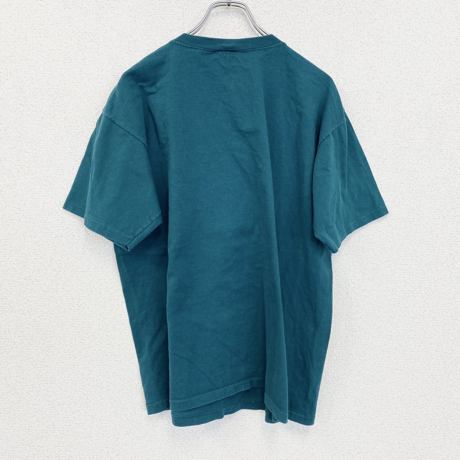 ～90s　Studebacker's　半袖プリントTシャツ　ダンスクラブ　シングルステッチ　ヴィンテージ　緑　グリーン　Lサイズ