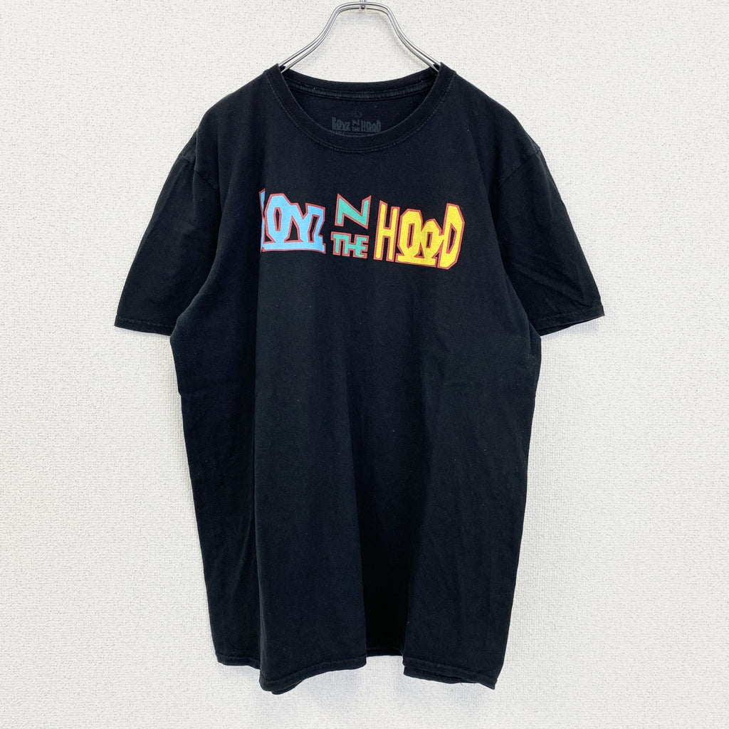 古着 used　Boys In The Hood　ボーイズンザフッド　半袖プリントTシャツ　ブラック　黒　ヒップホップ　Lサイズ