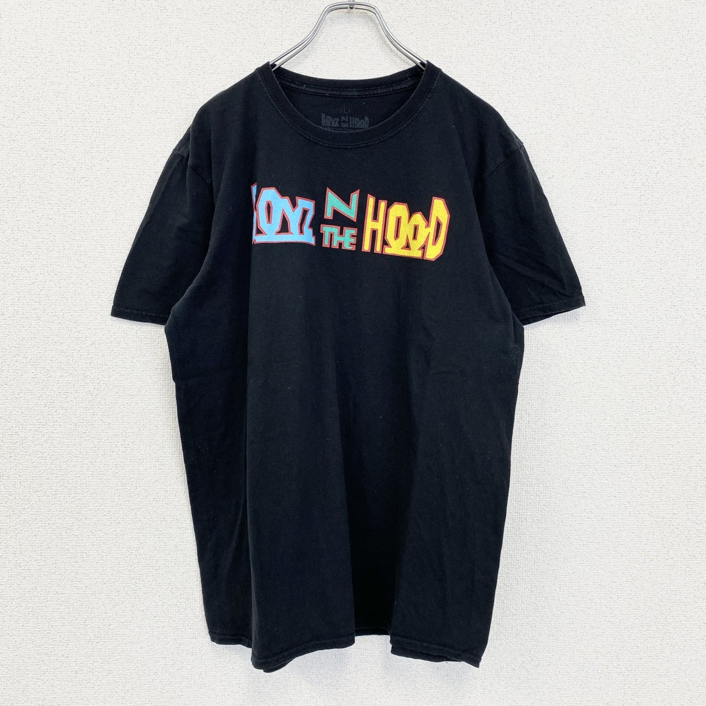 古着 used　Boys In The Hood　ボーイズンザフッド　半袖プリントTシャツ　ブラック　黒　ヒップホップ　Lサイズ