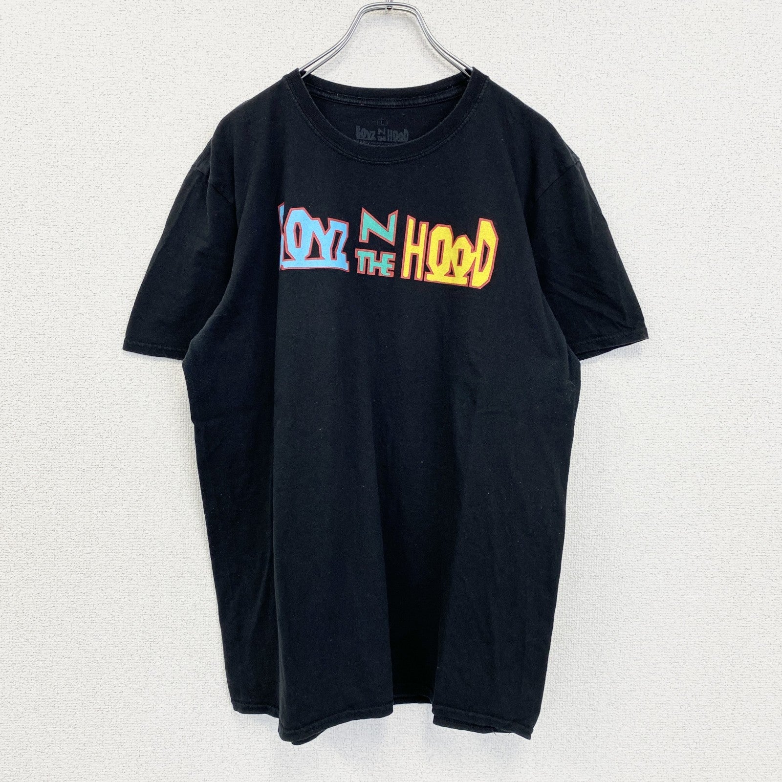 古着 used　Boys In The Hood　ボーイズンザフッド　半袖プリントTシャツ　ブラック　黒　ヒップホップ　Lサイズ