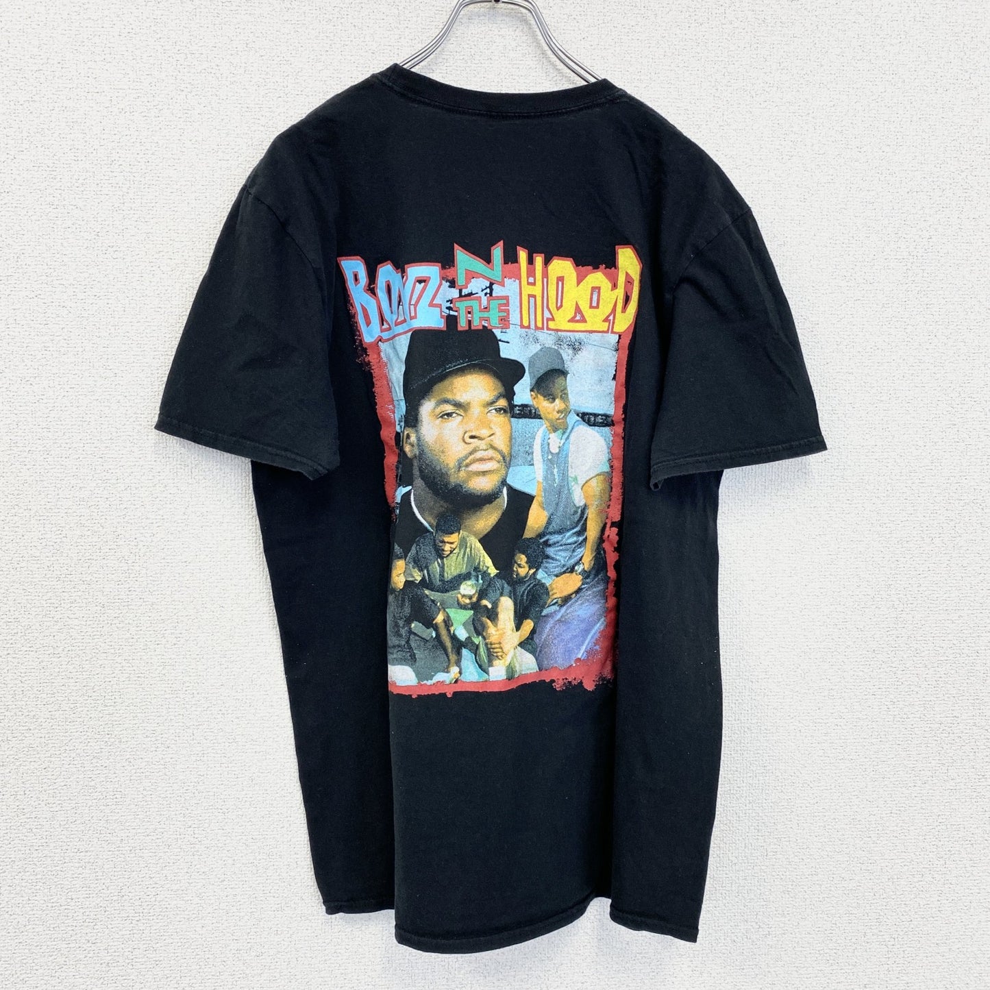 古着 used　Boys In The Hood　ボーイズンザフッド　半袖プリントTシャツ　ブラック　黒　ヒップホップ　Lサイズ