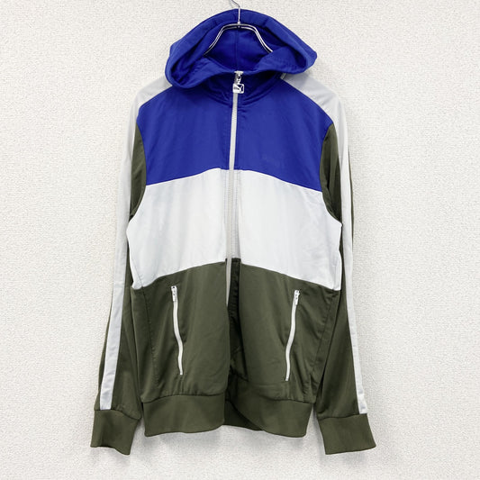 PUMA　プーマ　トラックジャケット/ジャージパーカー　マルチカラー　青　ブルー　Ｍサイズ