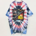 古着 used　LYNYRD SKYNYRD　半袖プリントバンドTシャツ　レトロデザイン　タイダイ柄　クルーネック　XXLサイズ