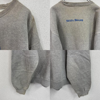 NESTA BRAND　スウェット/トレーナー　　灰色　霜降りグレー　Lサイズ