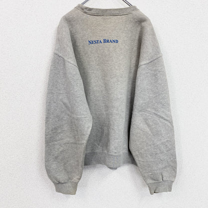 NESTA BRAND　スウェット/トレーナー　　灰色　霜降りグレー　Lサイズ