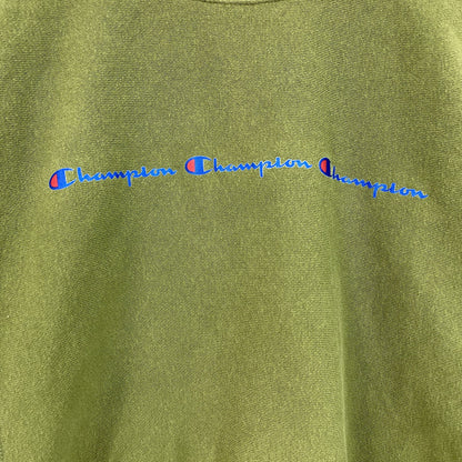 Champion　チャンピオン　リバースウィーブ　スウェット/トレーナー　深緑　ディープグリーン　XSサイズ
