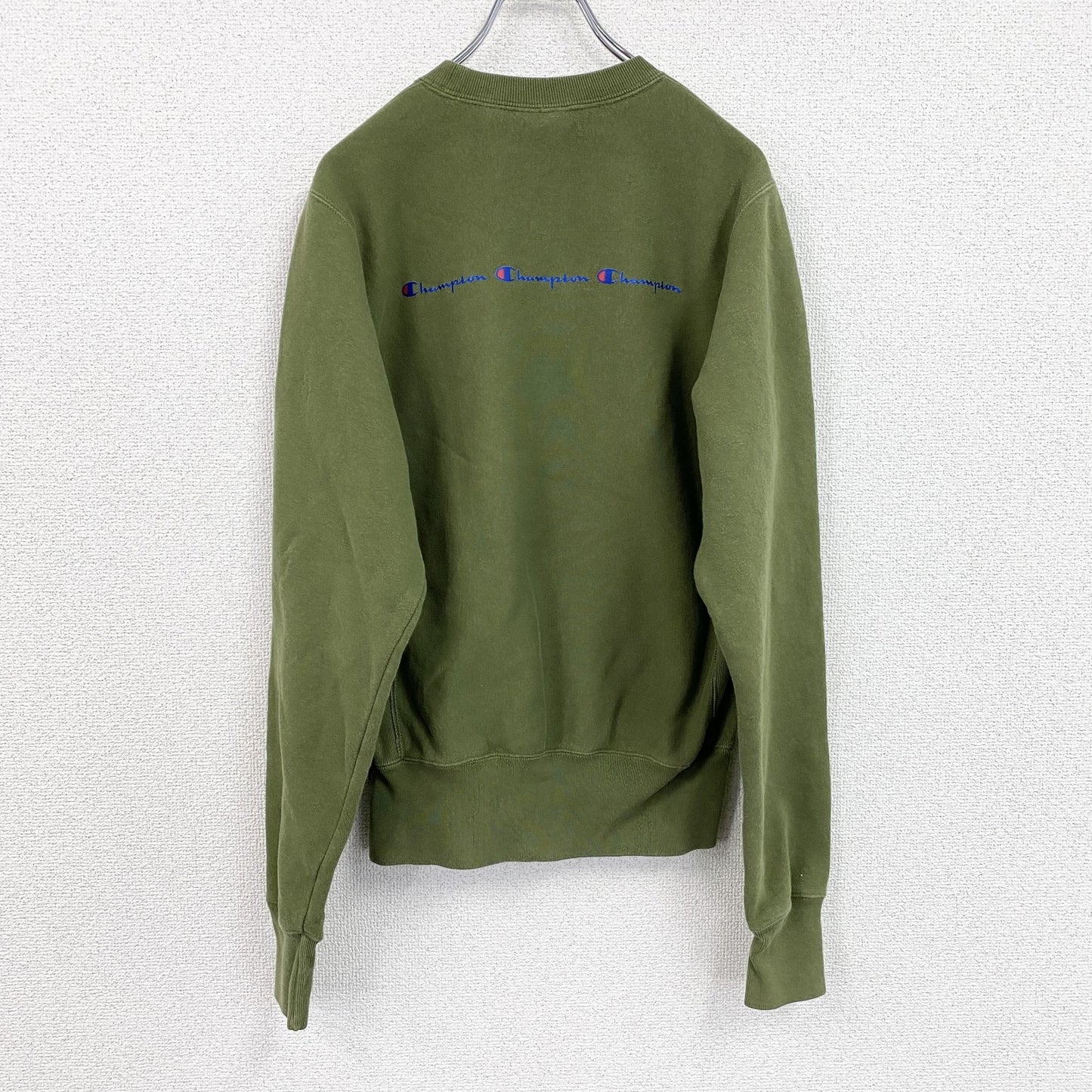 Champion　チャンピオン　リバースウィーブ　スウェット/トレーナー　深緑　ディープグリーン　XSサイズ